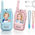 Kids Video Walkie Talkies, 2 Pack Long Range Walkie.
